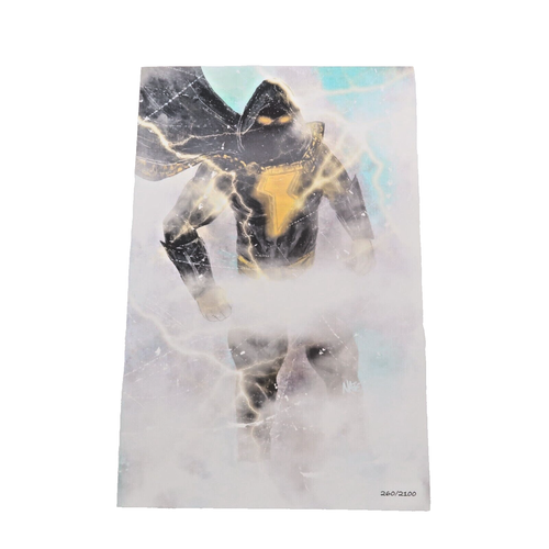 Black Adam Art Print by Nate Johnson 6x10 ComicTom101 Exclusive Ltd Ed 260/2100 - Picture 1 of 6
