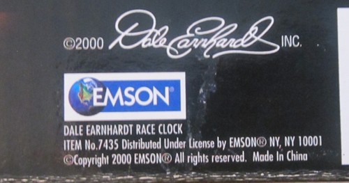 Dale Earnhardt #3 - Wall Clock with Race Sounds - New In Box - Picture 4 of 13