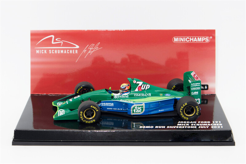 ミニカー michmach MINICHAMPS 1:43 2021 191-MICK SCHUMACHER-DEMO RUN JULY Diecast