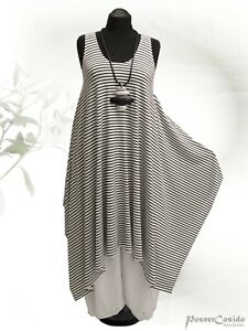 PoCo DeSiGn LAGENLOOK Tunika Long-Shirt Kleid L-XL-XXL-XXXL 44 46 48 52 54 56 58