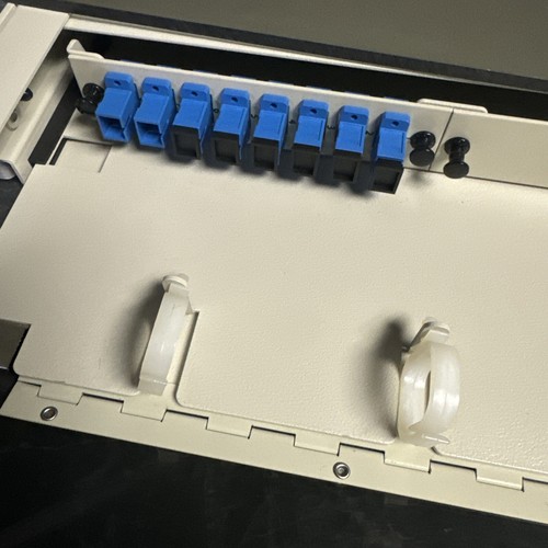 1RU 3 LGX Panel Fiber Optic Enclosure Amerifiber With SM SC UPC Couplers Rack - Afbeelding 10 van 24