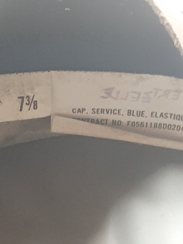 Kingform Cap De Luxe New York US Servive Military Hat Size 7 3/8 USA - Picture 5 of 13