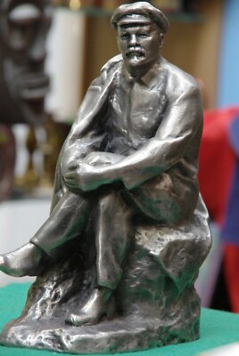 Vintage LENIN BÜSTE Soviet Russian CCCP Propaganda Vintage STATUE UDSSR