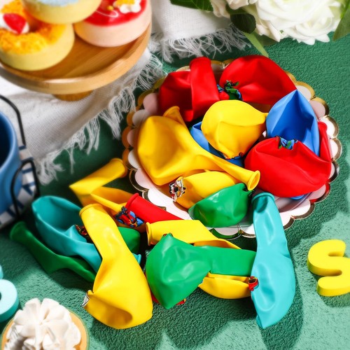 40 Pack Transportation Party Balloons Decorations Traffic Balloons Vehicle La... - Picture 3 of 7
