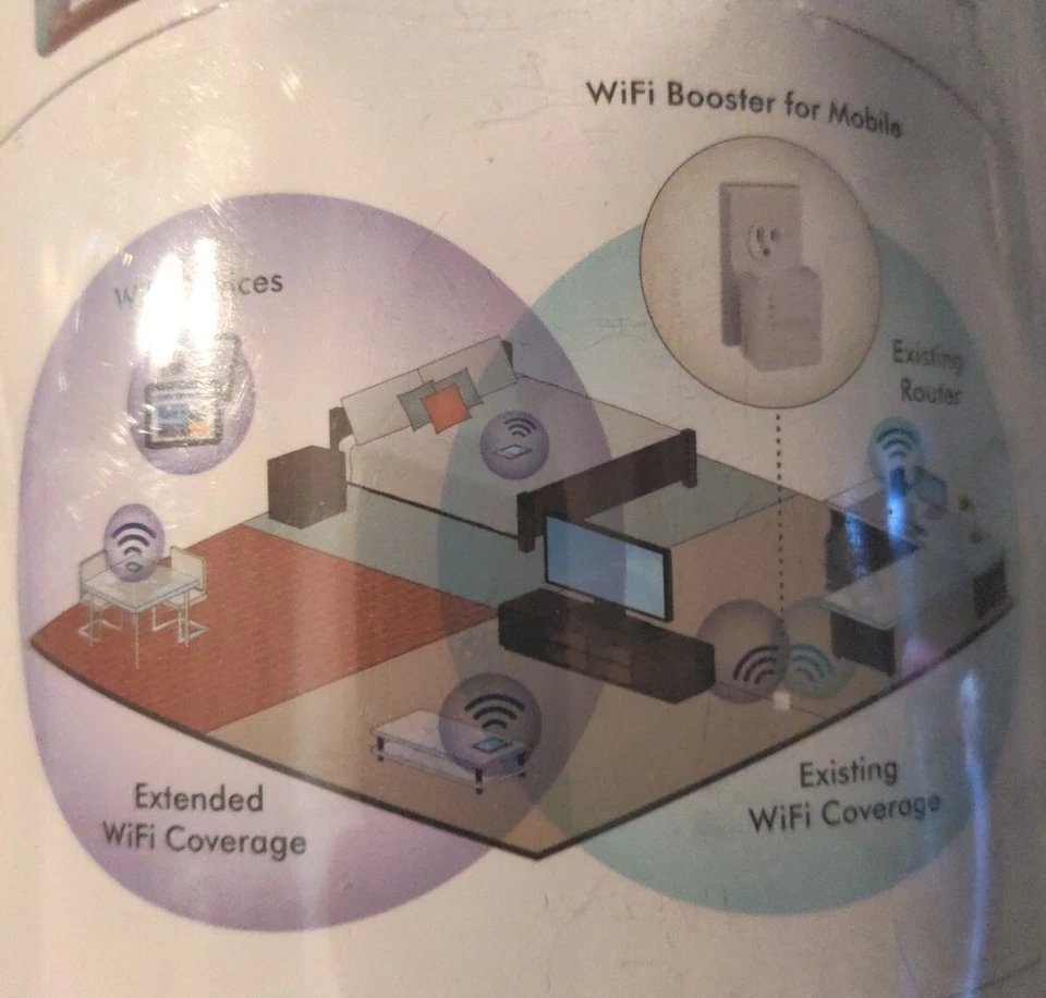 NETGEAR WiFi Booster for Mobile model WN1000RP - Image 3 of 4