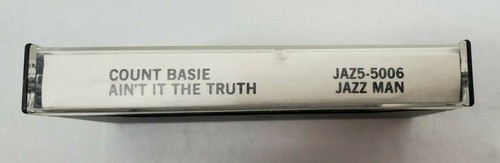 Count Basie 'Ain't It The Truth/JAZ 5006/Jazz Man' Cassette 1St American Rec 81' - Imagen 5 de 11