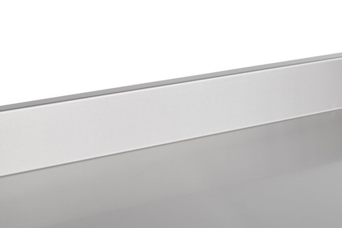 Kratos Commercial Worktable, All-Stainless Steel Kitchen Prep Table 24"Dx72"W - Picture 8 of 9