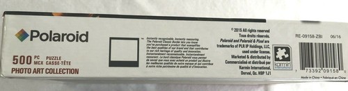POLAROID FOTOKUNST 500-TEILIGES PUZZLE FELD AUS GOLD SONNENBLUMEN BRANDNEU A1 - Bild 4 von 7