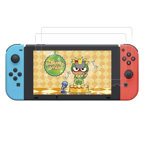 2x Nintendo Switch Displayschutzfolie Premium 9H Gorilla Glas 2er Pack - Bild 6 von 8