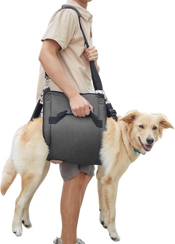 COODEO Hundetragetuch schwarz (XL) - Bild 7 von 12