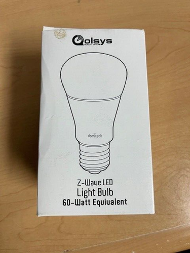 Qolsys Z-Wave LED 60w Equivalent LED Light Bulb New