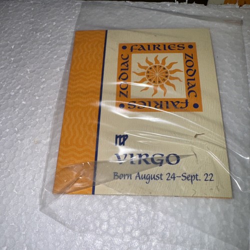 Zodiac Fairies Virgo New Old Stock. August 23- September 22 Jessica de Stefano - Picture 3 of 10