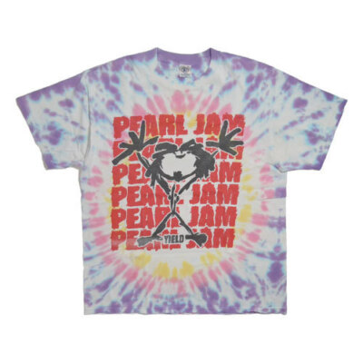 Vintage T-Shirt Pearl Jam Yield '98 Tie Dye Jerry Lorenzo Rare