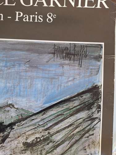 lithographie originale signée numérotée Bernard Buffet . "promenade provençale" - Picture 10 of 11