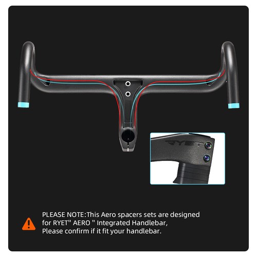 Aero Griff Spacer Steuersatz Spacer für 28,6mm Rennrad Integriert Fahrrad Bar Spacer - Bild 4 von 7