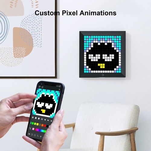 Moldura de parede Divoom Pixoo pixel art