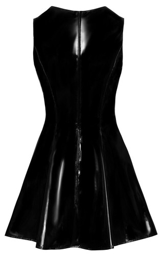 Lackkleid Damen Lack Erotik Gr M Black Level Dessous BDSM Fetisch Sexy Party - Bild 11 von 24