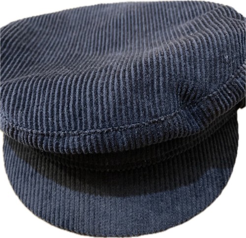 Samuel Windsor Hat Cap S Small Blue Corduroy Cotton Fisherman Lined - Picture 7 of 9