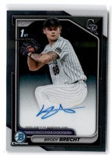 2024 Bowman Draft Chrome 1st Bowman Autographs Brody Brecht Auto Colorado