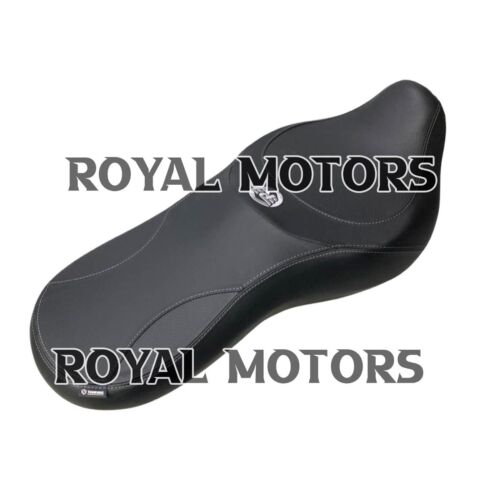 ASIENTO DOBLE 100 % genuino Royal Enfield Deluxe Touring, negro para Super Meteor 650 - Imagen 10 de 22