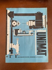 Unimat SL Edelstaal Catalog No UA/72  Edelstaal Cutting Tool System Brochure