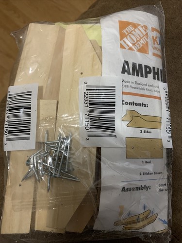 Home Depot Vehículo Anfibio Kit de Taller para Niños Sellado Nip - Imagen 2 de 2