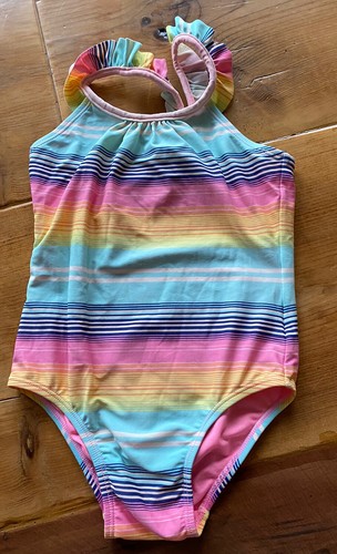 Baby GAP Kids Toddler Girl One-Piece Swimsuit, Size 5 Year - Picture 1 of 4