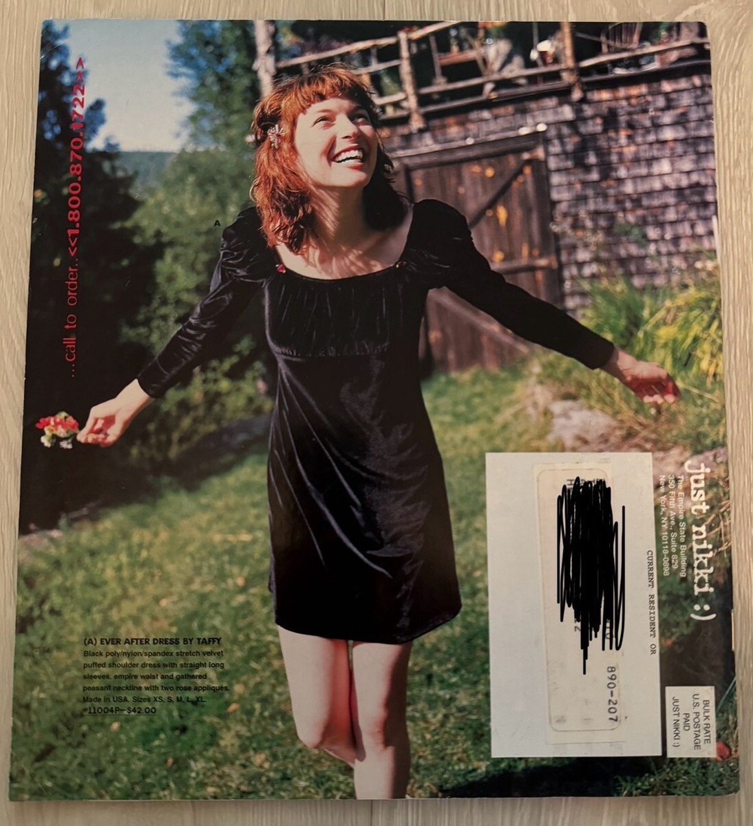 BRITNEY SPEARS 1998 Just Nikki Tis The Season Fashion Catalog Teen