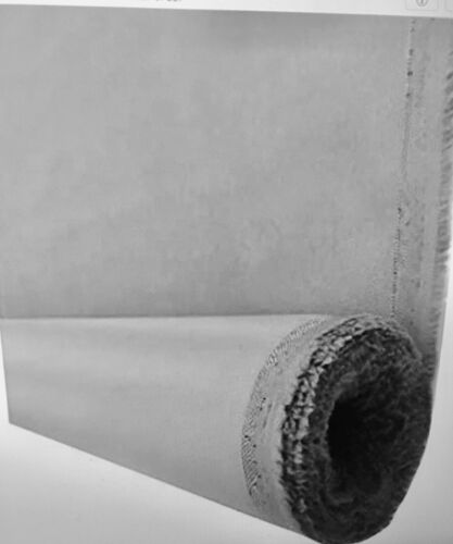 grey Heavy Duty Thick Waterproof Canvas Fabric Outdoor Cover Material 150cm Wide - Picture 9 of 9