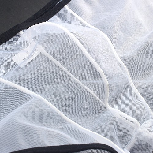 Mens Sexy See Through Boxer Briefs Sheer Mesh Underwear Shorts Trunks Underpants - Bild 17 von 22