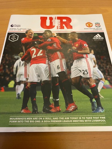 Manchester United Home Football Programmes 2016/2017 #78 - select from dropdown - Picture 37 of 49