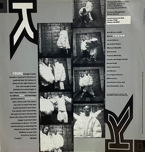Kris Kross / Young, Rich & Dangerous 1996 US LP Ruffhouse