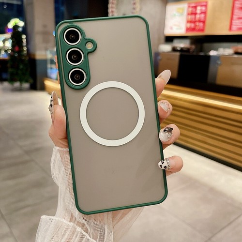 Magnetic Case For Samsung S25 Ultra S24 S23 S22 S21 FE ShockProof Hybrid Cover - Picture 15 of 19