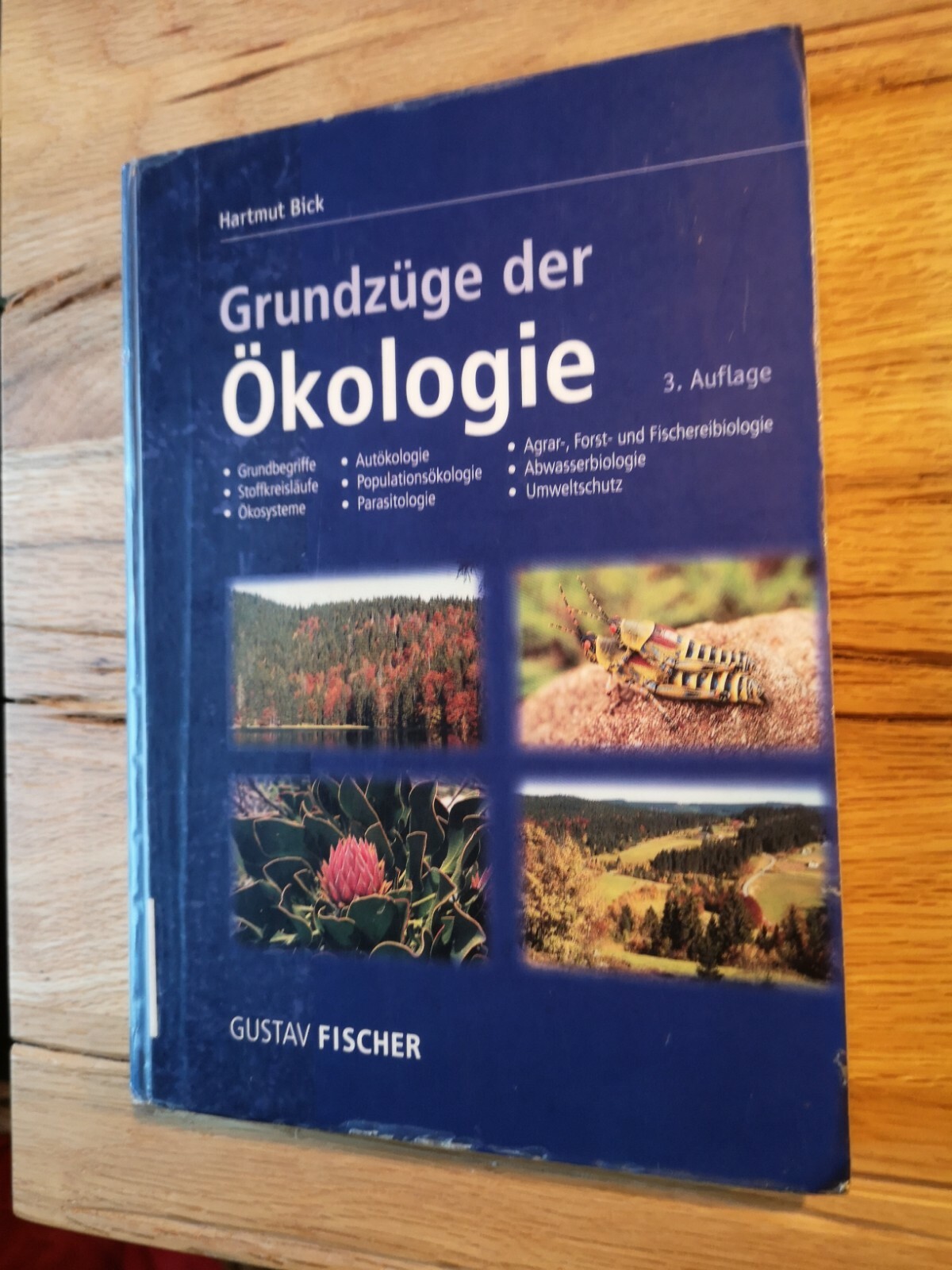 Grundzüge der Ökologie Hartmut Bick Biologie Grundlagen Buch Fachbuch Lehrbuch - Hartmut Bick