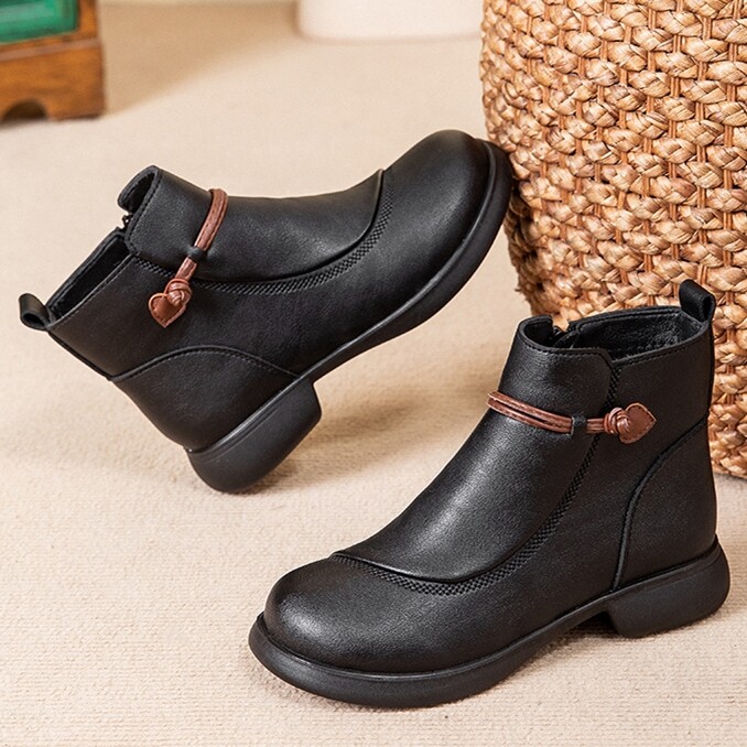 Women's Winter Ankle Snow Boots Fleece Lined Non-Slip Comfort Warm Shoes  Pull On | eBay