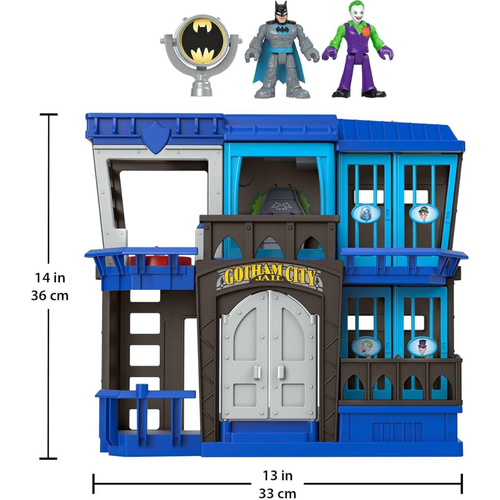 Imaginext DC Super Friends Gotham City Jail Recharged with Figures - Picture 5 of 6