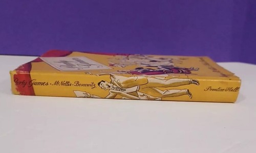 VINTAGE BOOK- PARTY GAMES- Maggi McNellis & Hubie Boscowitz -1949- Hardcover - Picture 19 of 22