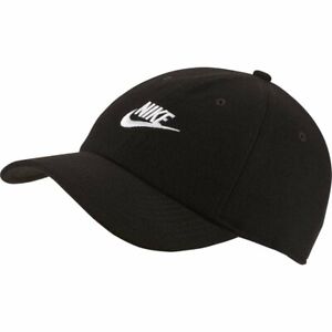 Detalles de Nike Sportswear Heritage 86 Gorra Negro Hombre Detalles de Nike Sportswear Heritage 86 Gorra Negro Hombre
