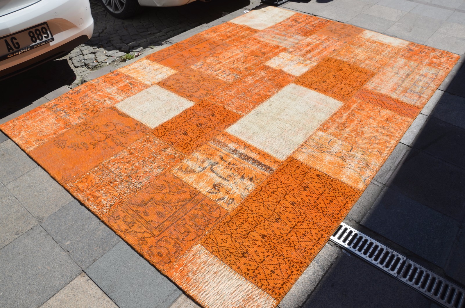 Overdyed alfombra de retazos, turco tejidos a mano natique Overdyed Alfombras, interiour Rugs Overdyed alfombra de retazos, turco tejidos a mano natique Overdyed Alfombras, interiour Rugs