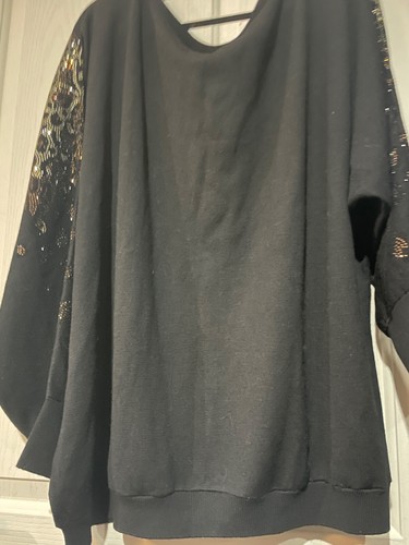 Camilla Franks Kaftans Off Shoulder Dolman Knit Jumper Abingdon Palace Sz-L NWT - Picture 11 of 15