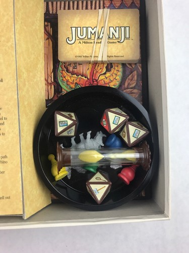 Jumanji Vintage Collectible Board Game 1995 100% COMPLETE Milton Bradley - Picture 4 of 7