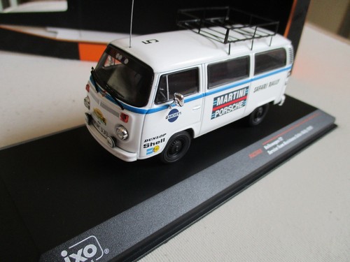 MINIATURE 1/43 VOLKSWAGEN T2 TEAM ASSISTANCE RALLY SAFARI 1978 RAC 386X MARTINI - Picture 3 of 9
