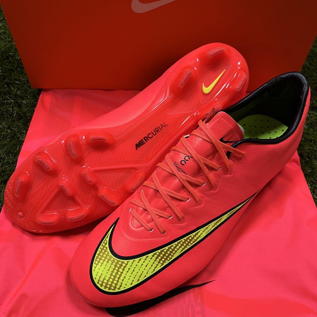Nike Mercurial Vapor X HG-V ACC 649235 690 US 10 Football Nike Mercurial Vapor X HG-V ACC 649235 690 US 10 Football