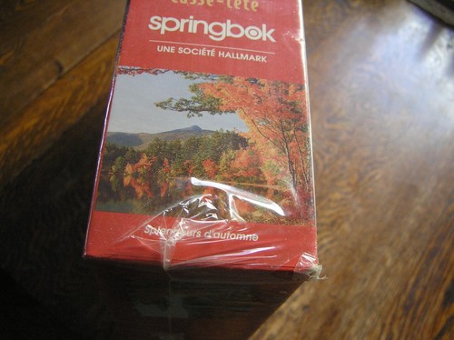 2001 Springbok Hallmark 2000~Pc Jigsaw Puzzle FALL FOLIAGE Leaves~Lake~Mt~~NIB!! - Picture 3 of 6