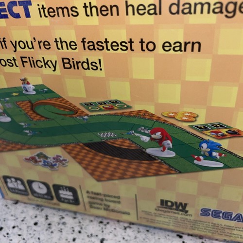 SONIC THE HEDGEHOG Crash Course Racing Brettspiel SEGA IDW Brandneu Sealed - Bild 6 von 9