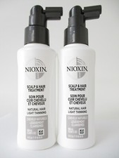 Nioxin 1 Scalp  Hair Treatment 3.38 oz unboxed 2 Pack