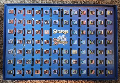STRATEGO DUEL MASTERS: Board Game Milton Bradley Hasbro READ MISSING PIECES - Picture 3 of 5