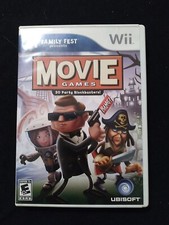 Family Fest Presents Movie Games Nintendo Wii, 2008 complete w/manual Tested