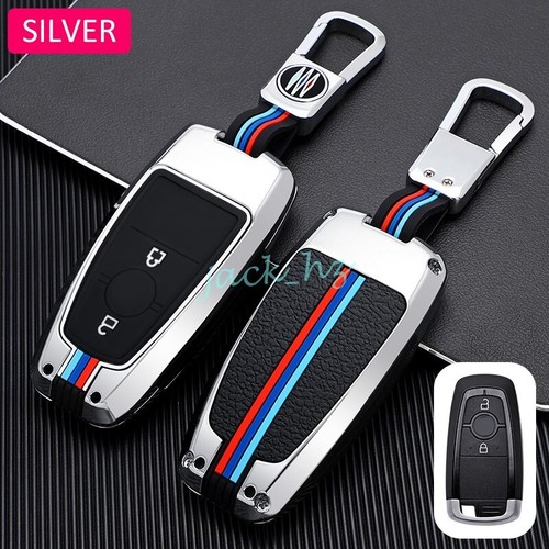 Funda protectora de metal con llavero para automóvil para accesorios Ford F150 Escape Edge Bronco - Imagen 10 de 18