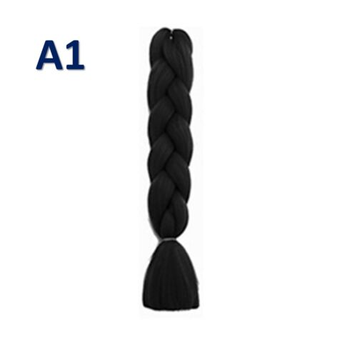 60cm Hair Extensions JUMBO Braiding Hair Synthetic Fiber Crochet Braid Kanekalon - Picture 9 of 31